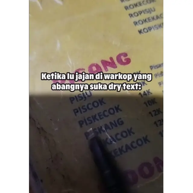 6 Singkatan Makanan di Daftar Menu Ini Bikin Dahi Berkerut Sebelum Pesan
