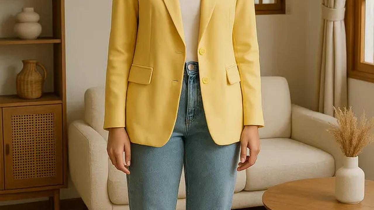 7 Blazer Warna Pastel Trend 2025, Tampil Lembut tapi Powerful