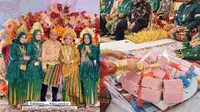 Momen hantaran uang panai (sumber: Instagram/galery_bugiswedding)