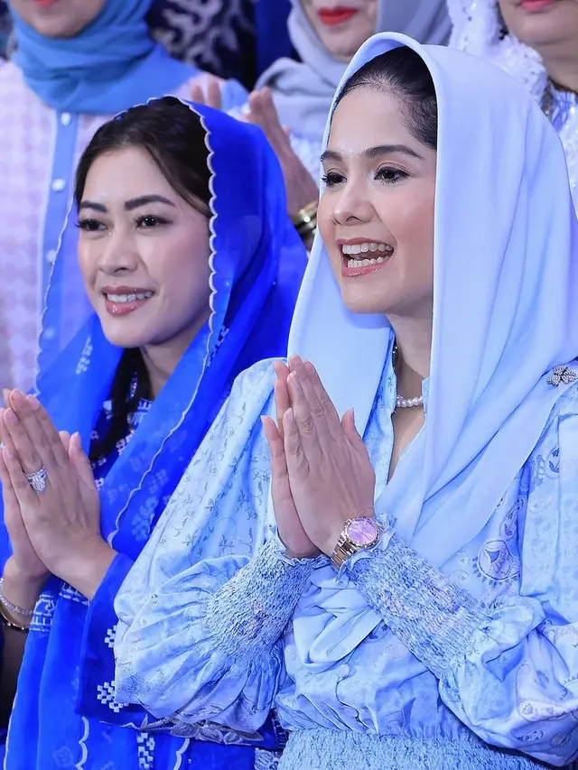 8 Inspirasi Style Lebaran Non Hijab dari Nia Ramadhani hingga Azizah Salsha