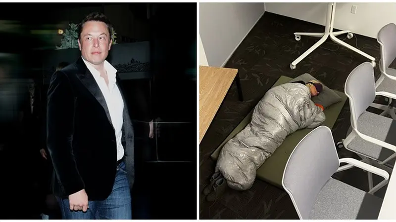 Dikejar Deadline Kerjaan dari Elon Musk, Karyawan Ini Sampai Tidur di Ruang Kerja