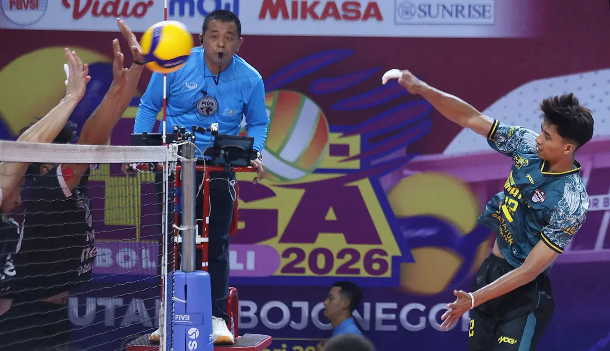 Dengan jumlah kemenangan itu sudah cukup membawa tim asuhan Rodolfo Luis Sanchez itu ke babak final four. (Dok. PBVSI)