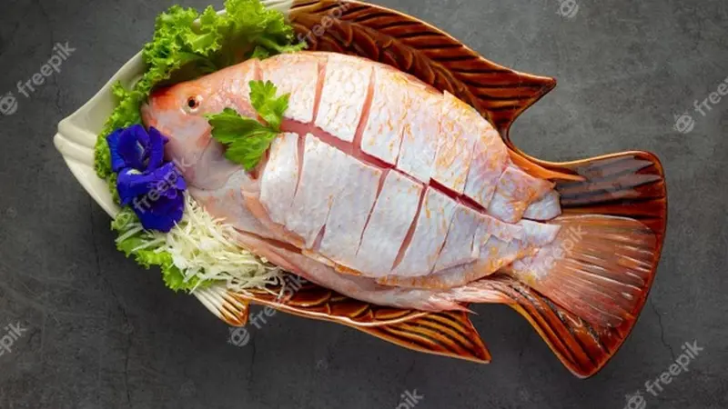 Ilustrasi ikan nila, resep, masakan