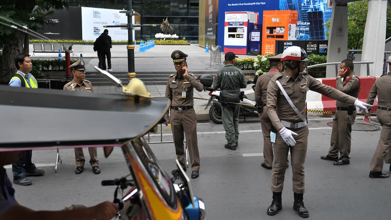 Begini Suasana Usai Ledakan Bom di Bangkok