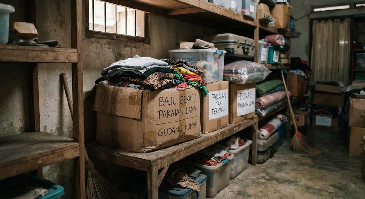 Barang di rumah yang sebaiknya tidak disimpan dalam kardus terlalu lama
