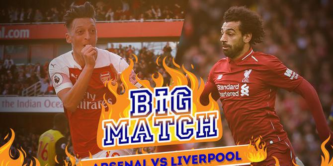 VIDEO: Arsenal Vs Liverpool, Duel Calon Juara Premier League