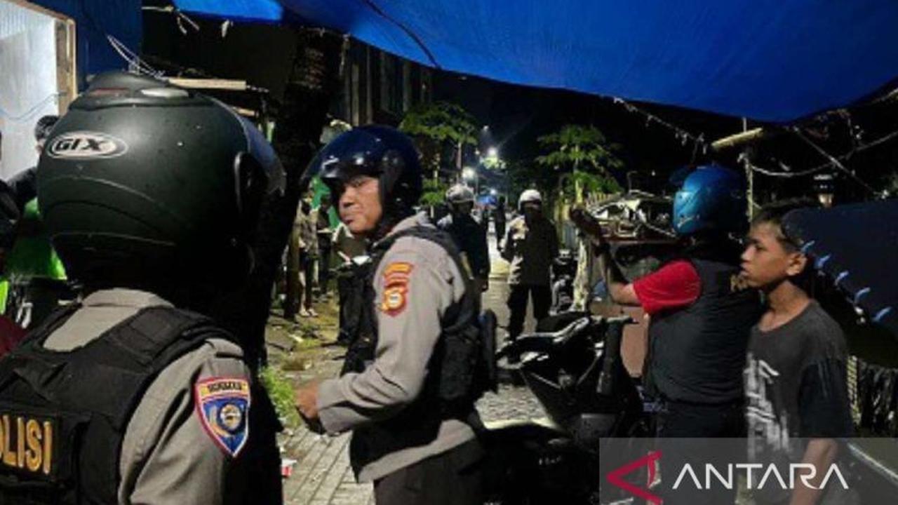 Polsek Tallo Gagalkan Tawuran Antarkelompok di Makassar, Amankan Senjata Berbahaya