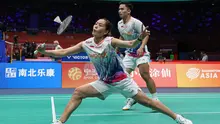 Ganda campuran Indonesia, Amri Syahnawi/Nita Violina Marwah, di Kejuaraan Bulutangkis Asia 2026. (Bola.com/Dok. PBSI)