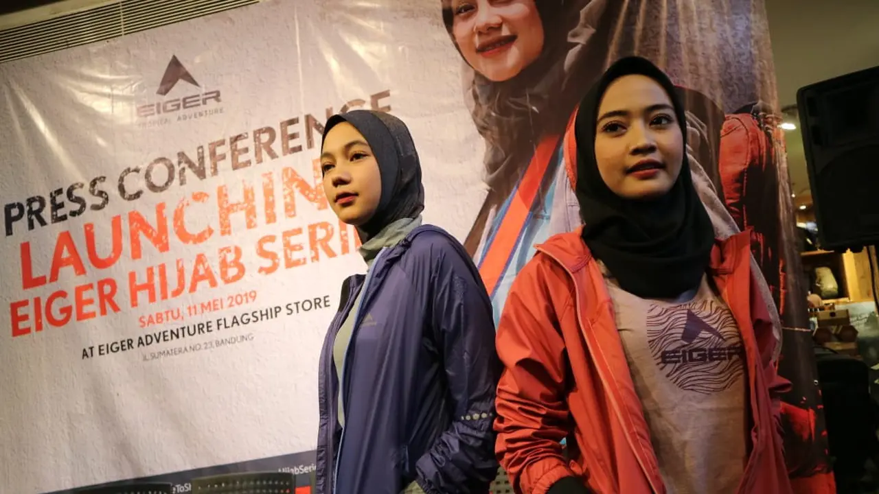 Eiger Luncurkan Hijab Berteknologi Anti-bau dan Cegah Masuk Angin
