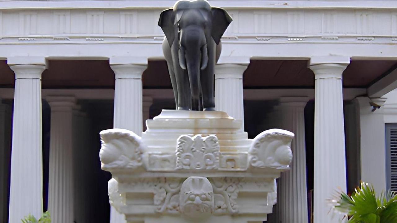Fakta Menarik Museum Nasional yang Terbakar, Ada Patung Gajah Hadiah dari Raja Thailand