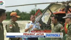 Sebelum melakukan pencarian, para kru yang dipimpin Letkol Penerbang Lisdianto melakukan brifing dari Komandan Wing Udara 4 Kolonel Pnb Bambang Juniar