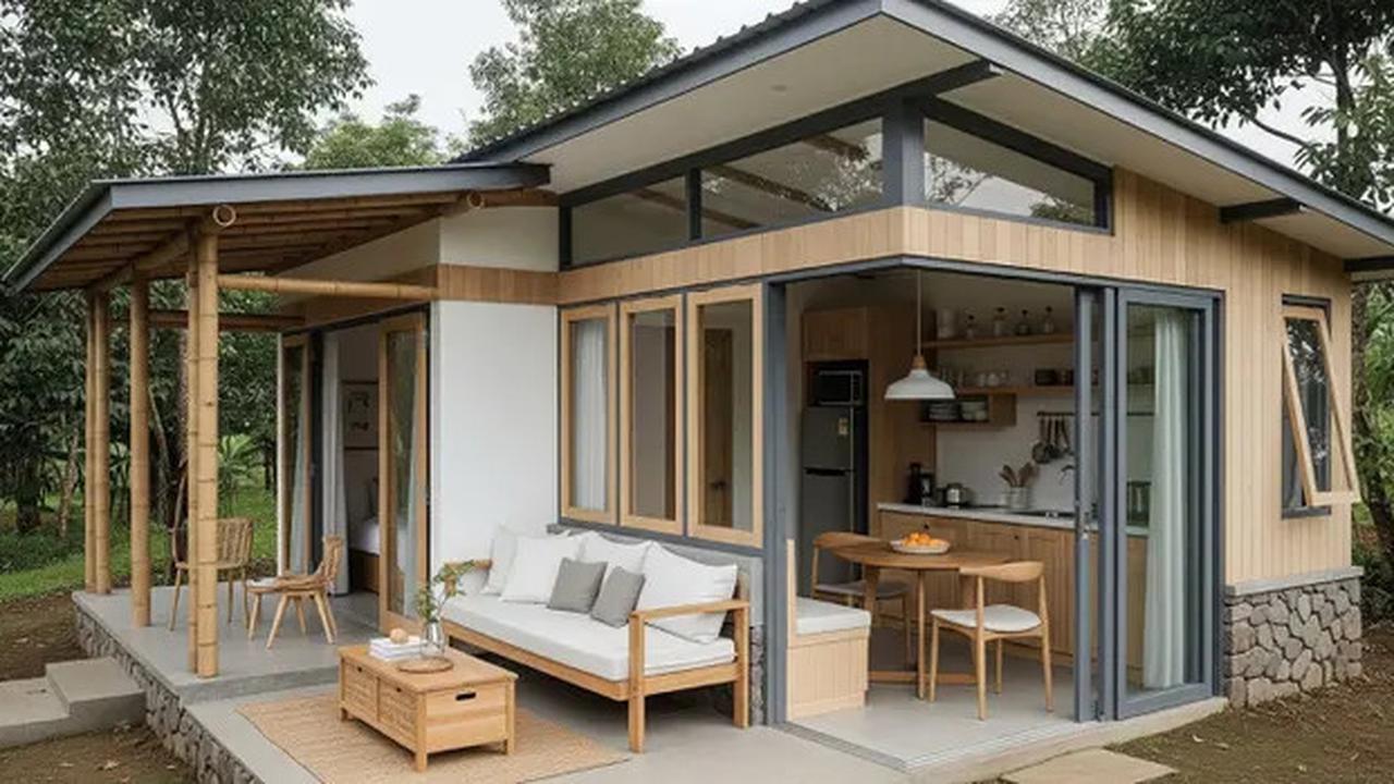 6 Model Rumah Sederhana Tapi Mewah yang Cocok untuk Lahan Kecil, Inspirasi 2025