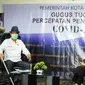 Wali Kota Manado GS Vicky Lumentut memaparkan sejumlah rencana terkait pembatasan pergerakan orang masuk keluar Manado.