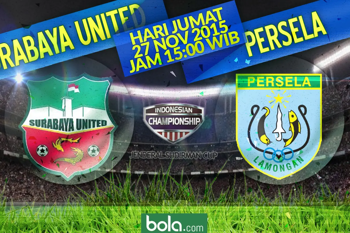 Surabaya United vs Persela (Bola.com/Samsul Hadi)