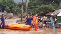 Banjir rendam Cilegon. (Istimewa)