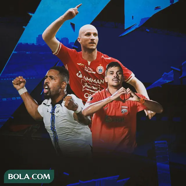 Liga 1 - 3 Striker Asing di Liga 1 musim baru