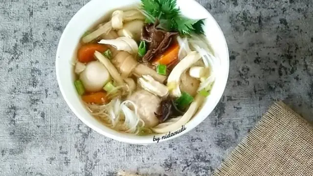 Sop Kimlo Telur Puyuh