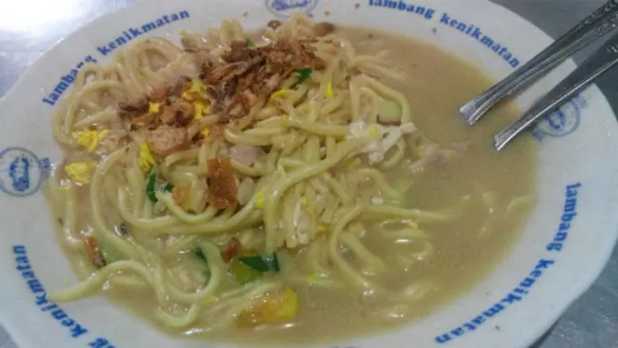 Bakmie Jawa nyemek dan menggoda selera