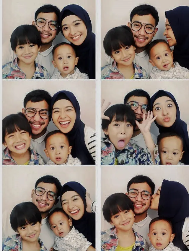 Sudah Jarang Muncul, Ini 7 Potret Poppy Bunga Bersama Keluarga Kecilnya