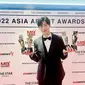 Kim Seon Ho membawa pulang empat piala di Asia Artist Awards (AAA) 2022. (dok. Instagram @kimseonho_staff.diary/https://www.instagram.com/p/CmHHGd3pZ47/)
