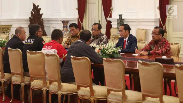 Jokowi Terima Perwakilan Ojek Online di Istana