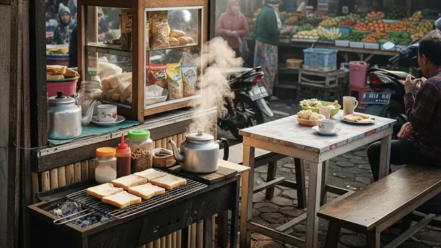 Warung Jajanan untuk Rumah di Lokasi Dekat Pasar Tradisional