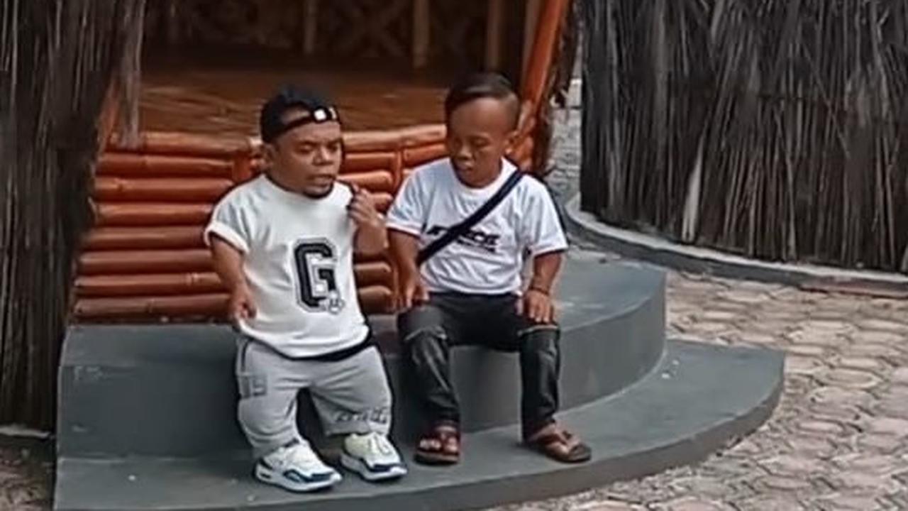 Momen Keseruan Ucok Baba ketemu dengan Acil Content Creator di Taman Anggur Kukulu Subang