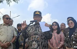 Pramono Lanjutkan Penataan Kali Grogol, Kemanggisan Ditarget Bebas Banjir