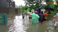 Banjir Rendam Sejumlah Perumahan di Semarang