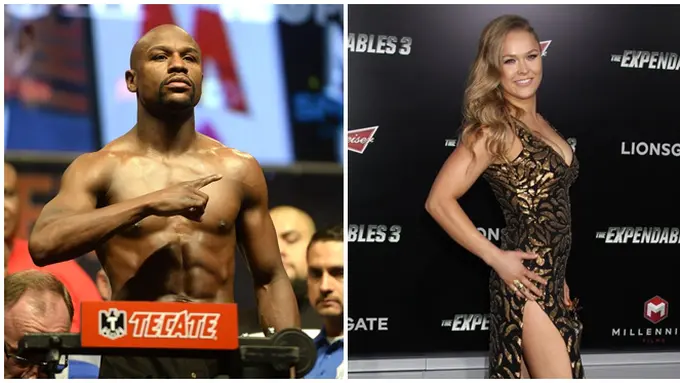 [Bintang] Ronda Rousey dan Floyd Mayweather, Jr.