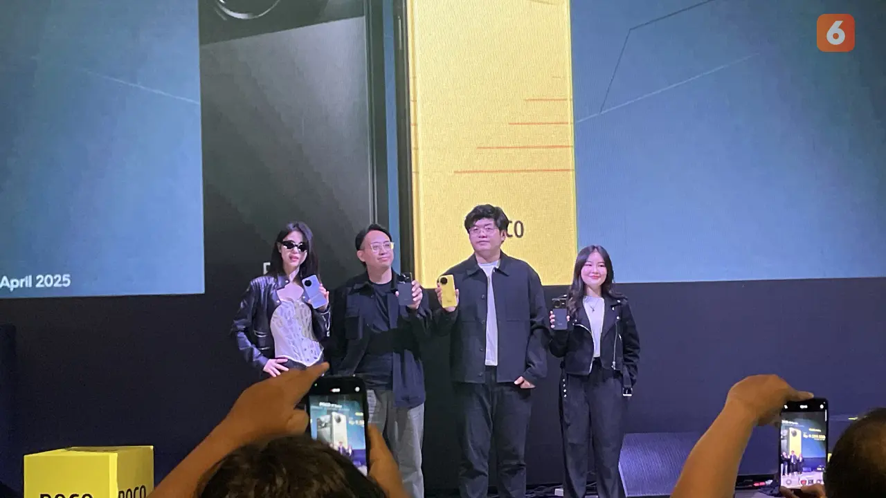 Peluncuran Poco F7 Ultra dan Poco F7 Pro. Liputan6.com/Dinda Ariyani