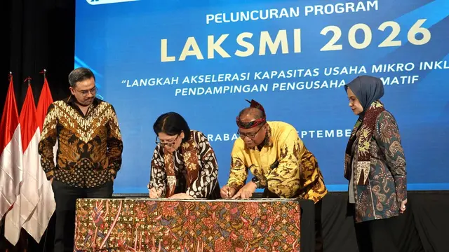 PNM Bersama Kementerian UMKM Luncurkan Program Laksmi, Dorong Usaha Mikro Perempuan Naik Kelas