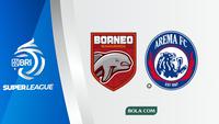 Prediksi Borneo FC vs Arema FC. (Bola.com/Wiwig Prayugi)