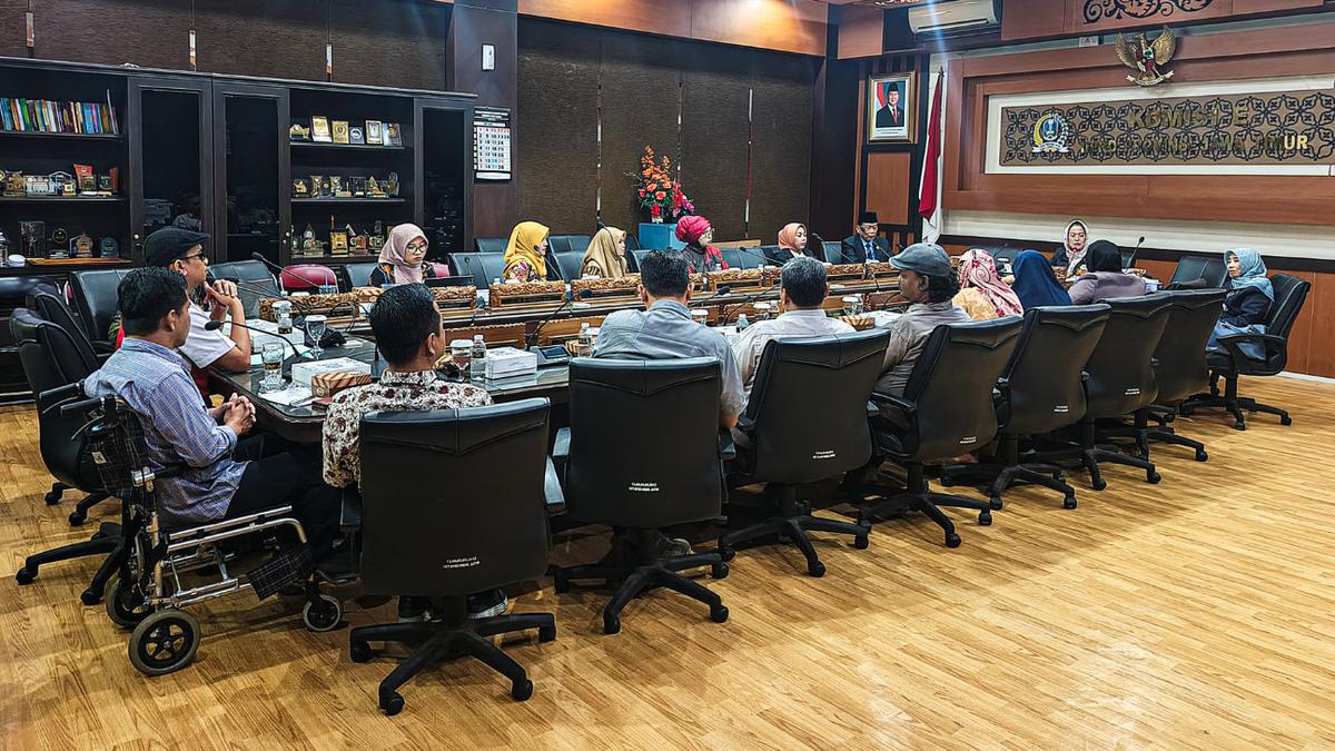 Koalisi Difabel dan DPRD Jatim Sepakat Revisi Perda Disabilitas Bakal Rampung Tahun Ini
