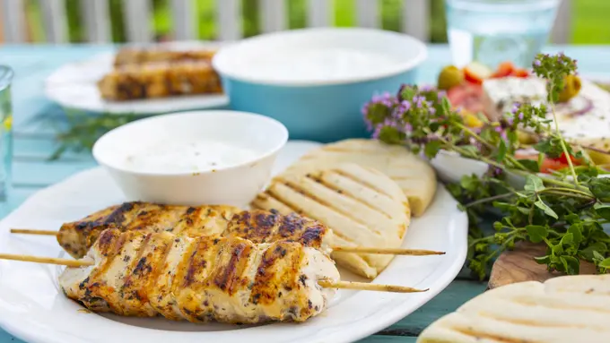 Resep Sate Tahu Ayam Saus Yoghurt