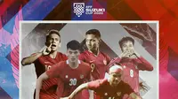 Timnas Indonesia - Ilustrasi Piala AFF, Egy Maulana Vikri, Witan Sulaeman, Elkan Baggott, Asnawi Mangkualam, Syahrian Abimanyu (Bola.com/Adreanus Titus)