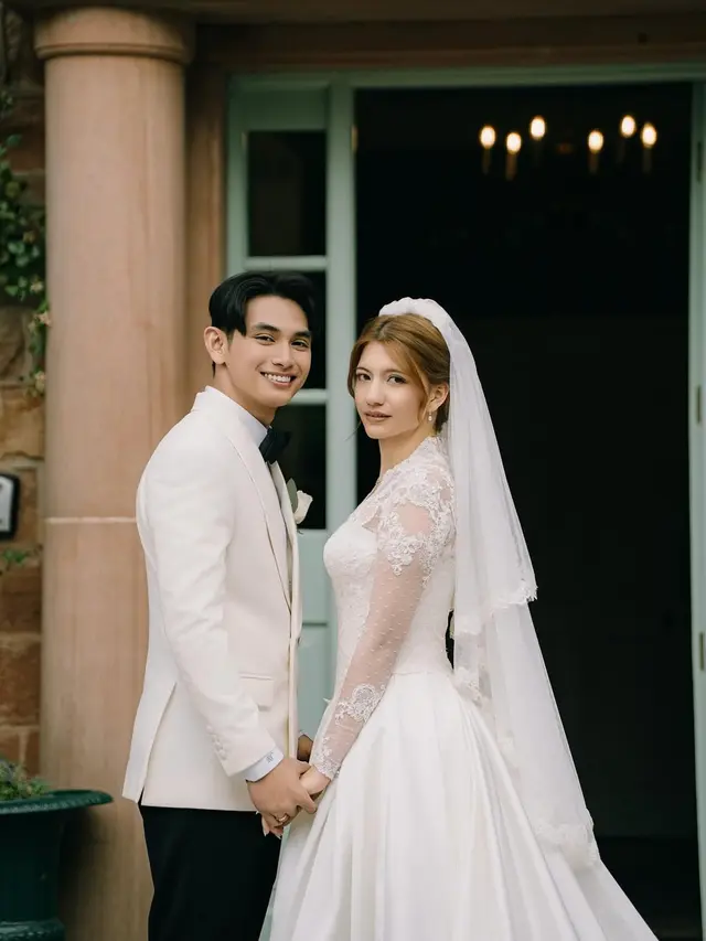 Potret Serasi Romantis Cassandra Lee dan Ryuken Vow Renewal dan Resepsi di Inggris