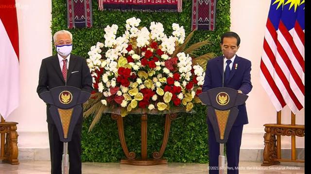 Presiden Jokowi bertemu PM Malaysia Ismail Sabri Yakoob