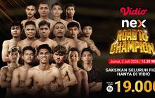 Saksikan nex Road to Champion Vol. 5: Event Combat Sport Indonesia Makin Populer! di Vidio