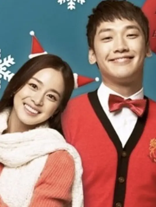 Pasangan Rain dan Kim Tae Hee. (Foto via fanpage Instagram/taeheekim80)