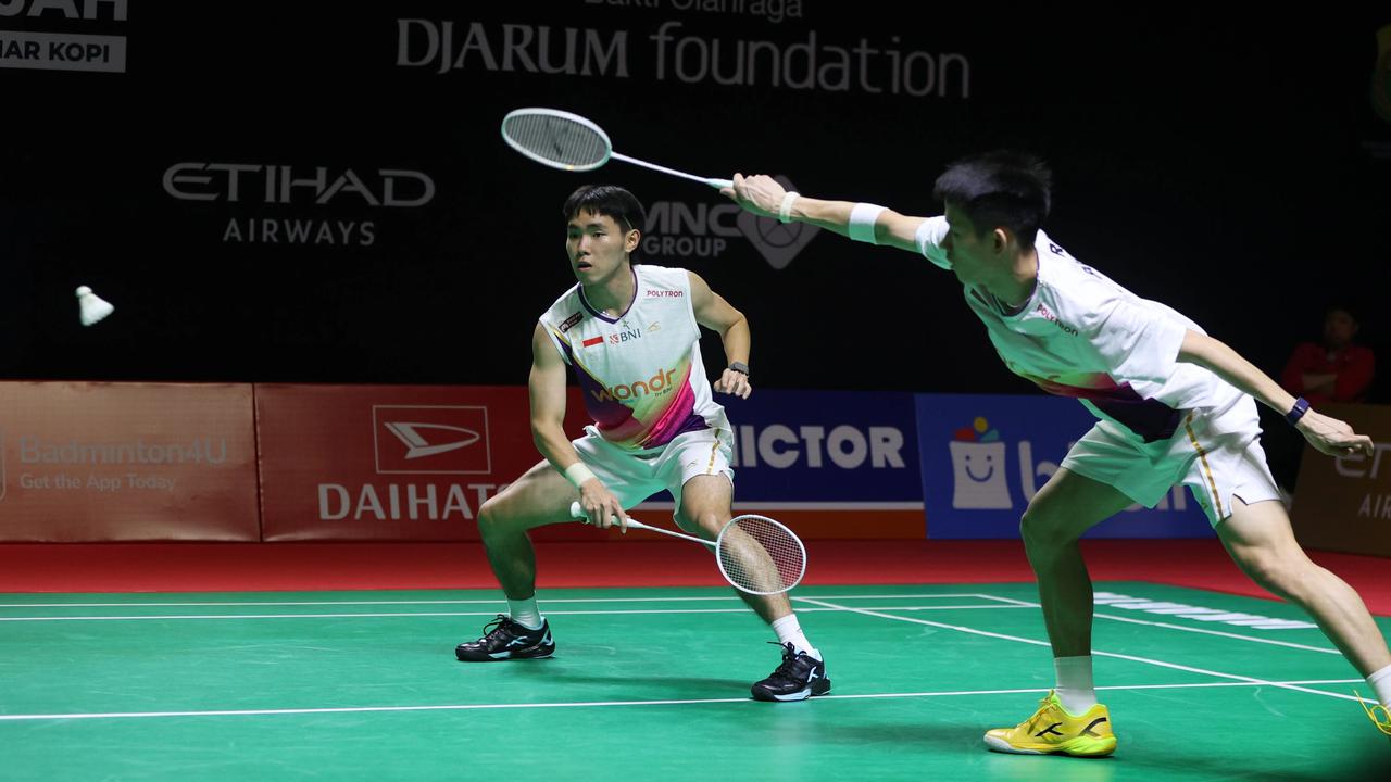 FOTO: Raymond/Joaquin Melangkah ke Final Indonesia Masters 2026