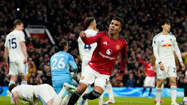 Manchester United vs Leeds United - Casemiro