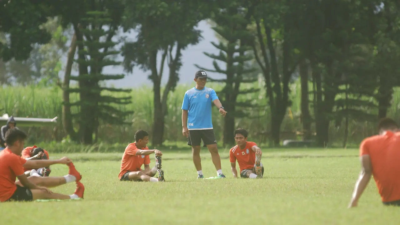 Pelatih Arema FC, Joko Susilo (Liputan6.com / Rana Adwa)