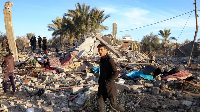 Di Tengah Harapan Kesepakatan Gencatan Senjata, Israel Terus Lancarkan Serangan Bom di Gaza