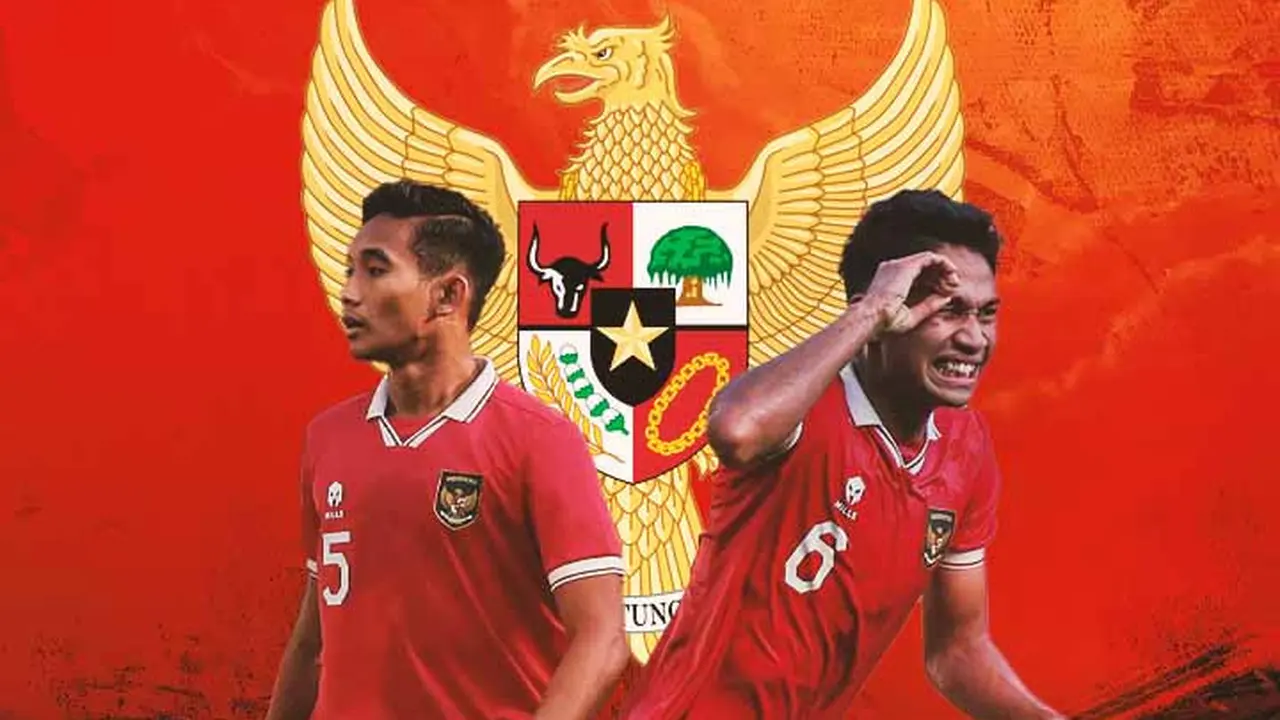 Timnas Indonesia - Rizky Ridho dan Marselino Ferdinan