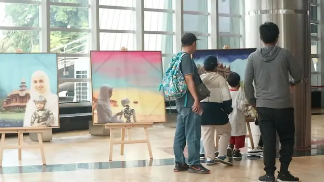 Pameran lukisan Artificial Intelligence