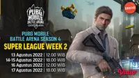 Link Live Streaming PUBG Mobile Battle Arena Season 4 Super League Week 2 di Vidio