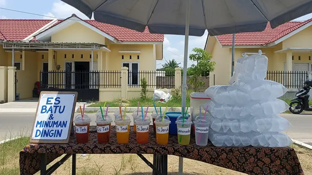 Ide Usaha Modal Kecil di Daerah Pemukiman Baru yang Potensial Penjualan Es Batu Kristal atau Minuman Dingin Sederhana