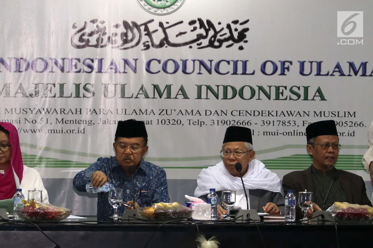 Bahas Perdamaian Afghanistasn, Wapres JK dan Menlu Retno Sambangi MUI