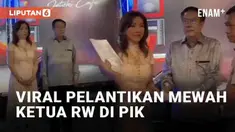 Pelantikan Ketua RW umumnya dilakukan secara singkat dan sederhana di balai. Namun yang terjadi di Pantai Indah Kapuk ini lebih mewah. Acara melantik pengurus RW 016 Pantai Mutiara, PIK, Penjaringan, Jakut 2023-2028.